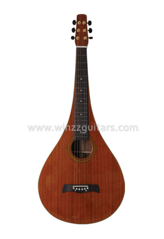 Сплошная Sapele китайская Weissenborn Slide Guitar (AW660S-T)