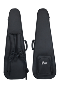 Изготовленная на заказ сумка для электрогитары ST & TL, черная ткань Оксфорд 1680D (BGE16825)