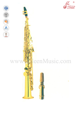 Прямой саксофон-сопрано Bb Key Gold (SP2011G)