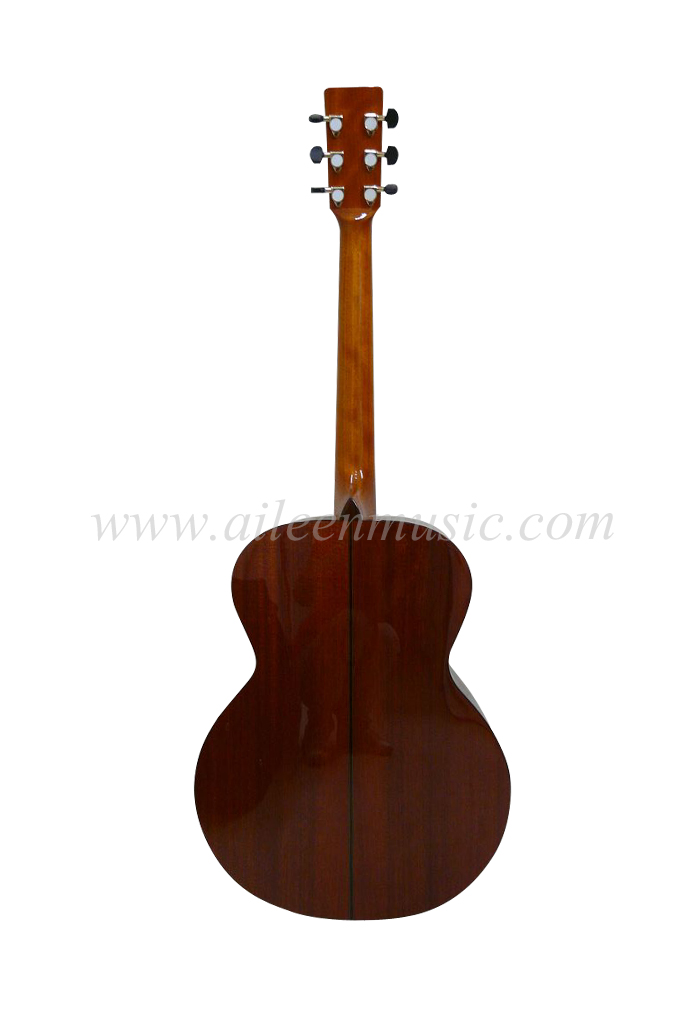 40 "Акустическая гитара из черного дерева с грифом из цельного дерева (AFH110)