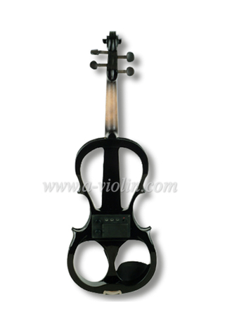 4/4 Ebony Parts Электрический костюм для скрипки с пеной и усилителем; Лук (VE008B)
