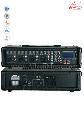 Симметричный XLR 4-канальный усилитель мощности усилителя мощности Treble Bass EQ для мобильных устройств (APM-0430BU)