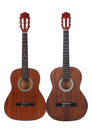 Дешевые полноразмерные классические гитары из орехового дерева 30-39 дюймов с матовой отделкой (AC008L)