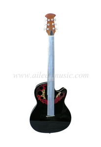 [Aileen] Пред. След. 38-дюймовая западная гитара Ovation с круглым вырезом в вырезе (AFO831C)