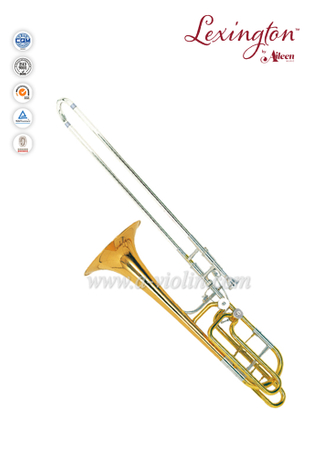 Bb / F / Eb / D Key Золотой медный лаковый басовый тромбон jinbao (TBB830G)