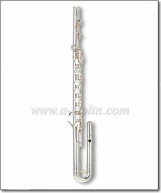 Профессиональная 14-тональная посеребренная басовая флейта (FL4711S)