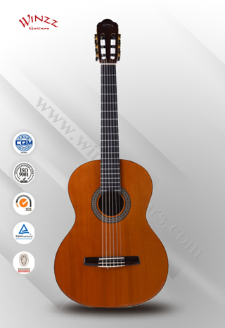 39-дюймовая лучшая классическая гитара ручной работы High End (ACG160)